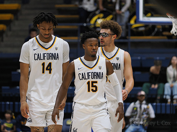 Grant Newell (14), Jalen Cone (15), Devin Askew (55)