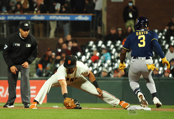 MLB: Milwaukee Brewers at San Francisco Giants