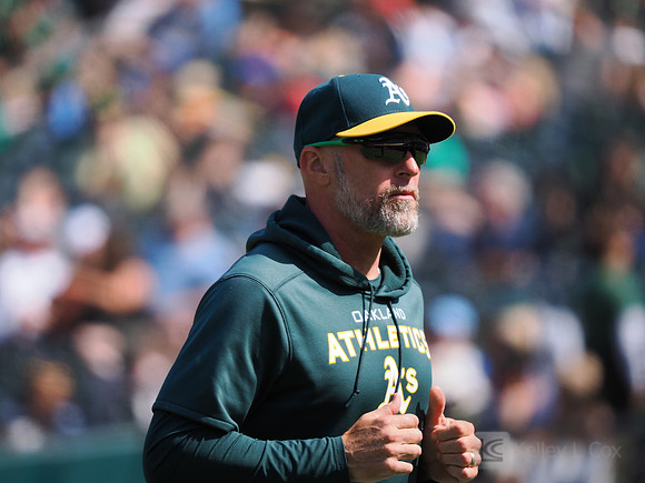 MLB: Texas Rangers at Oakland Athletics