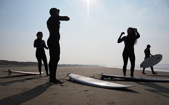 Surfing: Ocean Beach