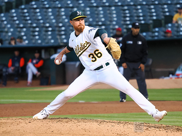 MLB: Houston Astros at Oakland Athletics