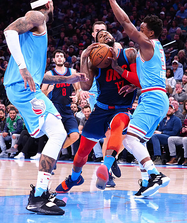 NBA: Oklahoma City Thunder at Sacramento Kings