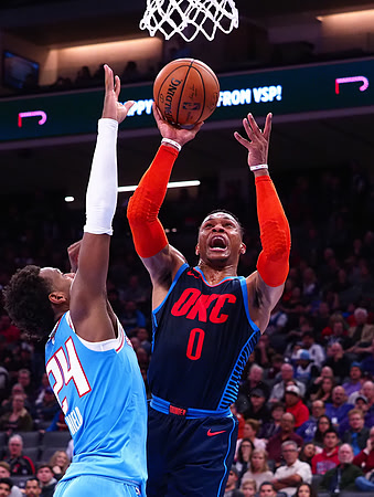 NBA: Oklahoma City Thunder at Sacramento Kings
