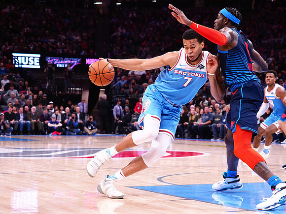 NBA: Oklahoma City Thunder at Sacramento Kings