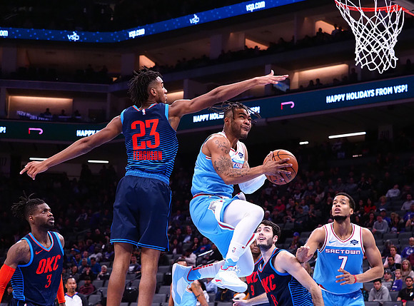 NBA: Oklahoma City Thunder at Sacramento Kings