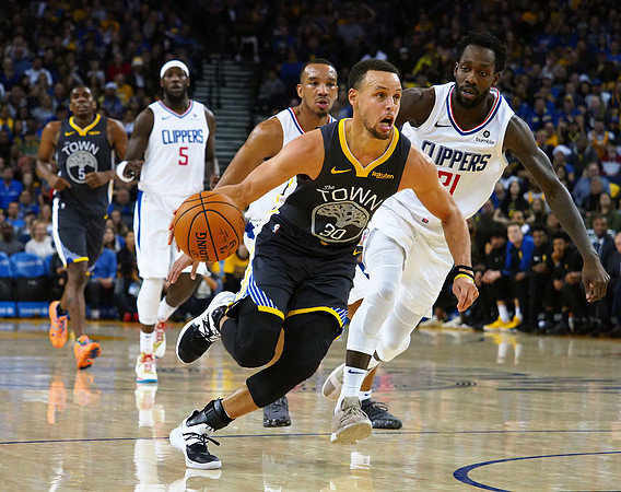 NBA: Los Angeles Clippers at Golden State Warriors