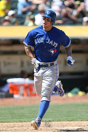 MLB: Toronto Blue Jays at Oakland Athletics