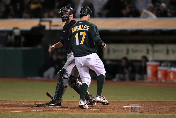 MLB: Cleveland Indians at Oakland Athletics