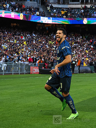 Soccer: International Friendly Soccer-Real Madrid at Club America