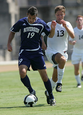 Cal Men's Soccer vs UC Riverside