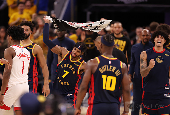 NBA: Playoffs-Houston Rockets at Golden State Warriors