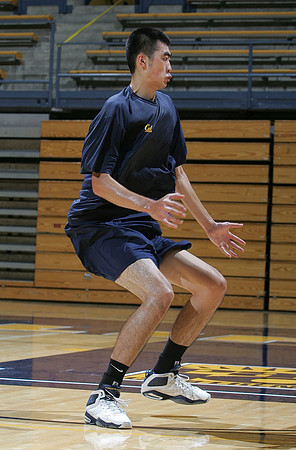 Cal Men's Basketball Practice
