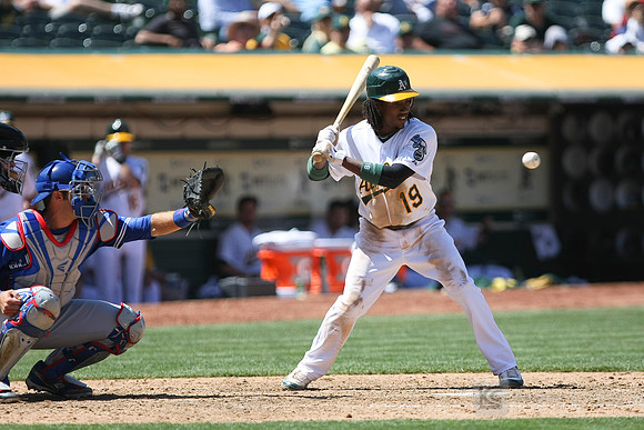 MLB: Toronto Blue Jays at Oakland Athletics