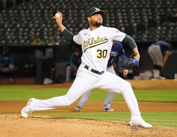 MLB: Seattle Mariners at Oakland Athletics