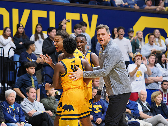 Jalen Cone (15), Jaylon Tyson (20), Keonte Kennedy (3), Mark Madsen