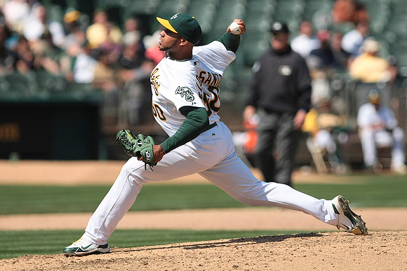 MLB: Los Angeles Angels at Oakland Athletics