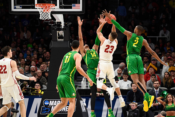 NCAA Basketball: NCAA Tournament-First Round-Oregon vs Wisconsin