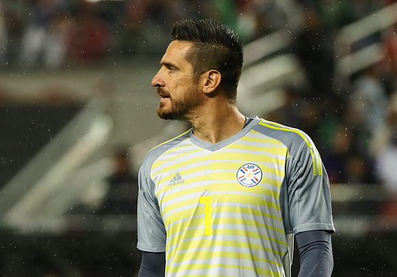 Soccer: Paraguay at Mexico