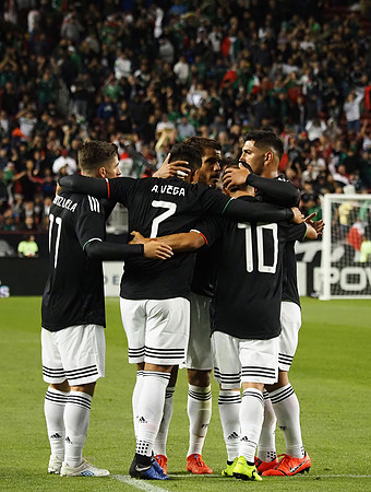 Soccer: Paraguay at Mexico