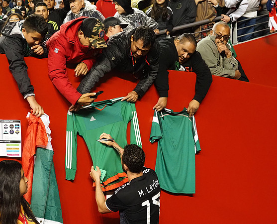 Soccer: Paraguay at Mexico