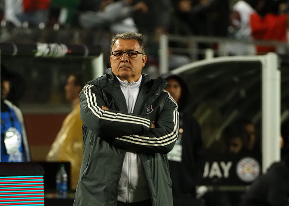 Soccer: Paraguay at Mexico