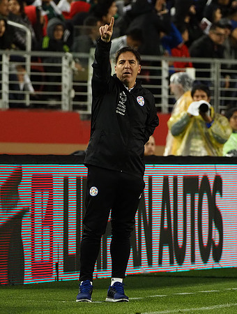 Soccer: Paraguay at Mexico