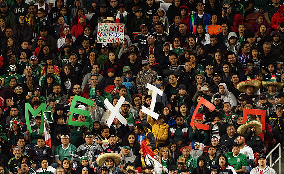 Soccer: Paraguay at Mexico