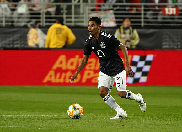 Soccer: Paraguay at Mexico