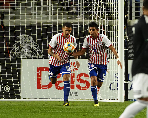 Soccer: Paraguay at Mexico