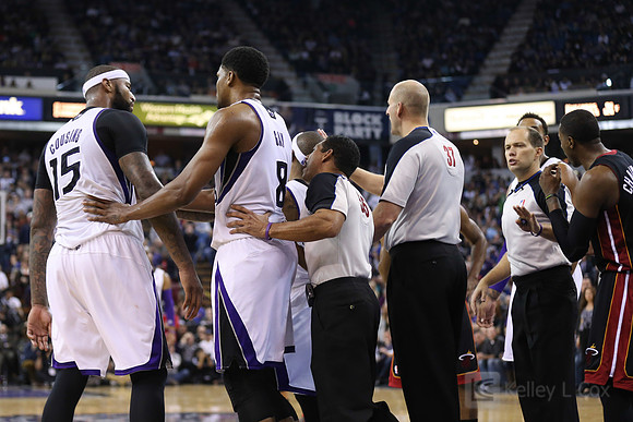 NBA: Miami Heat at Sacramento Kings
