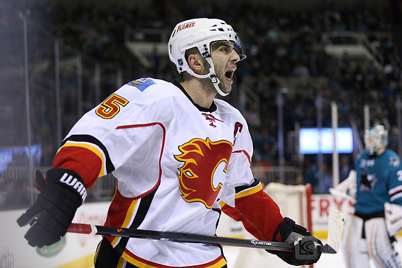 NHL: Calgary Flames at San Jose Sharks