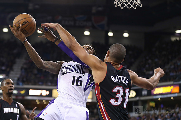 NBA: Miami Heat at Sacramento Kings