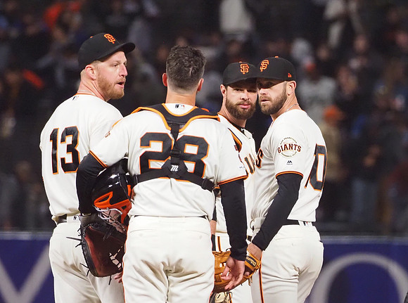 MLB: Los Angeles Dodgers at San Francisco Giants