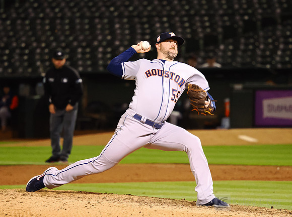 MLB: Houston Astros at Oakland Athletics
