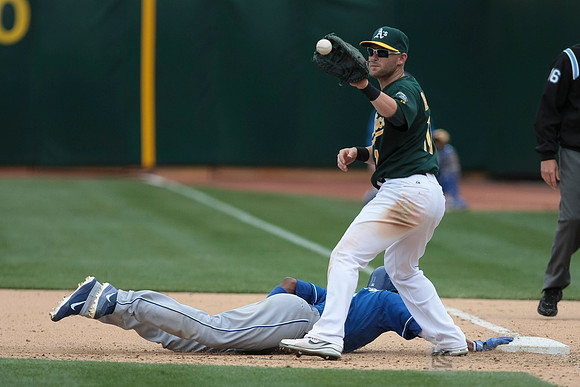 MLB: Kansas City Royals at Oakland Athletics