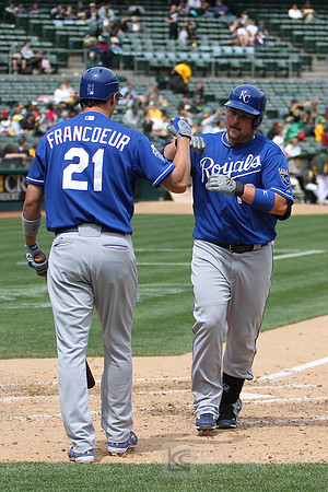 MLB: Kansas City Royals at Oakland Athletics