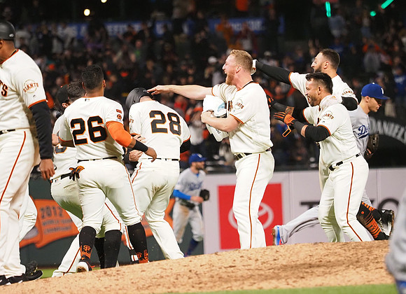 MLB: Los Angeles Dodgers at San Francisco Giants