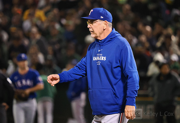 MLB: Texas Rangers at Oakland Athletics