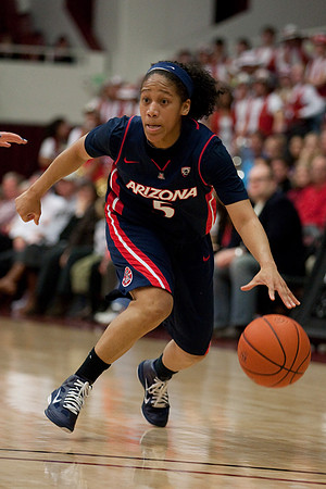 NCAA WOMEN'S BASKETBALL 2011 - Jan 6 - Arizona at Stanford