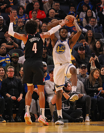 NBA: Portland Trail Blazers at Golden State Warriors