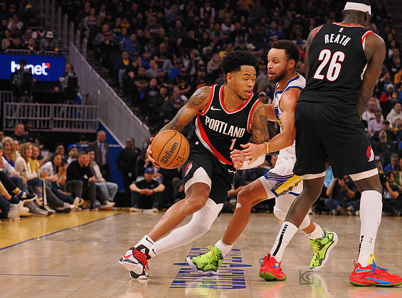 NBA: Portland Trail Blazers at Golden State Warriors