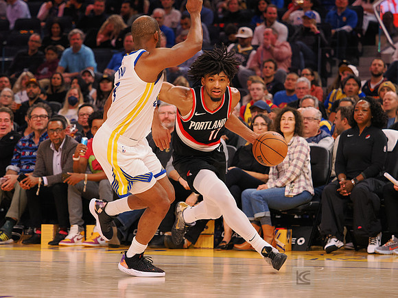 NBA: Portland Trail Blazers at Golden State Warriors