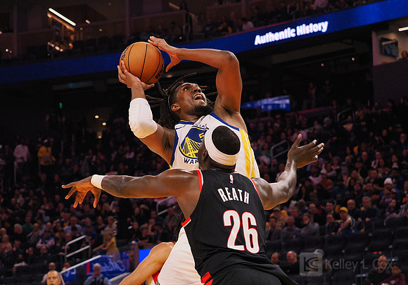 NBA: Portland Trail Blazers at Golden State Warriors