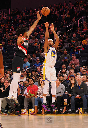 NBA: Portland Trail Blazers at Golden State Warriors