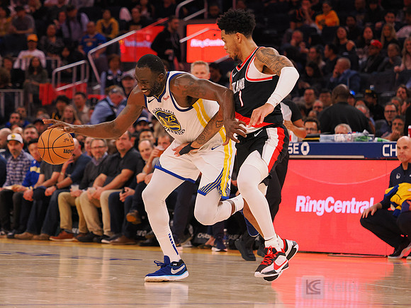 NBA: Portland Trail Blazers at Golden State Warriors