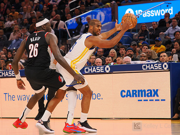 NBA: Portland Trail Blazers at Golden State Warriors