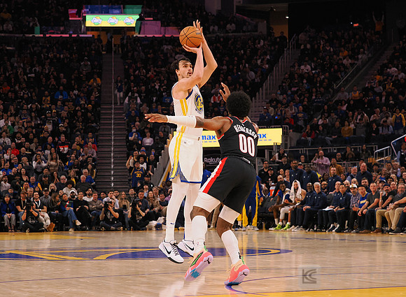 NBA: Portland Trail Blazers at Golden State Warriors