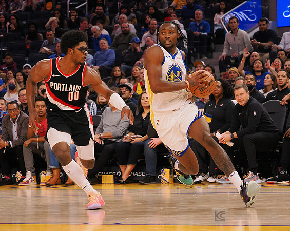NBA: Portland Trail Blazers at Golden State Warriors