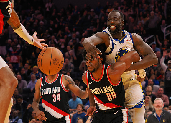 NBA: Portland Trail Blazers at Golden State Warriors