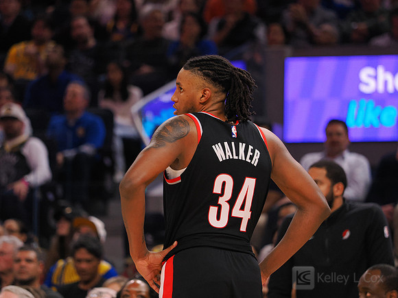 NBA: Portland Trail Blazers at Golden State Warriors
